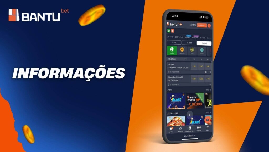 Informations générales sur l'application Bantubet Bantubet Angola