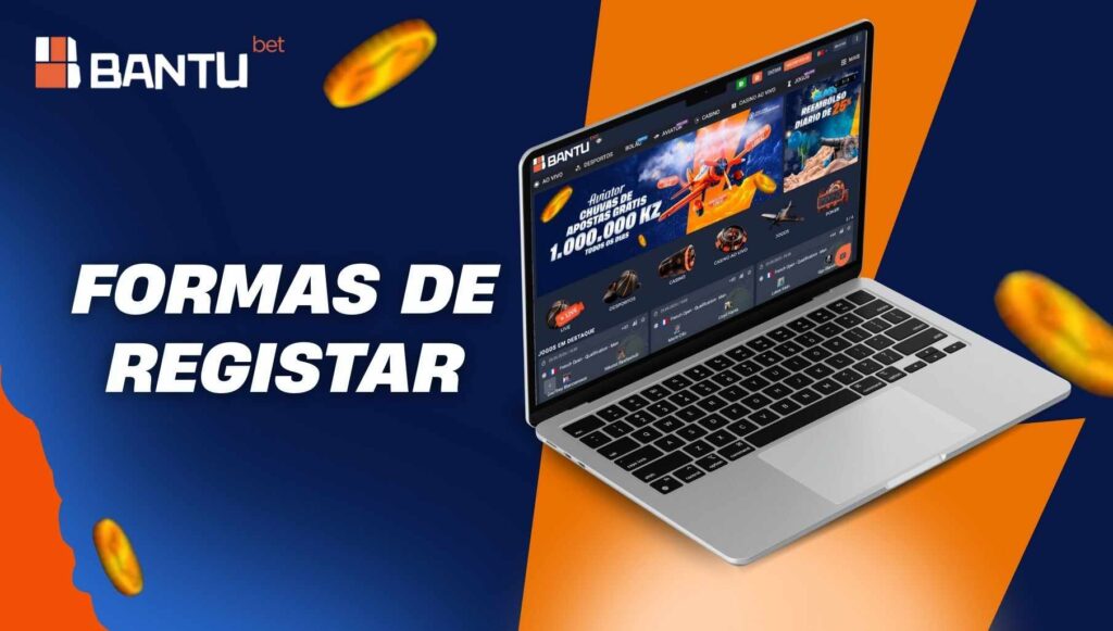 Autres moyens de créer un compte Bantubet Angola